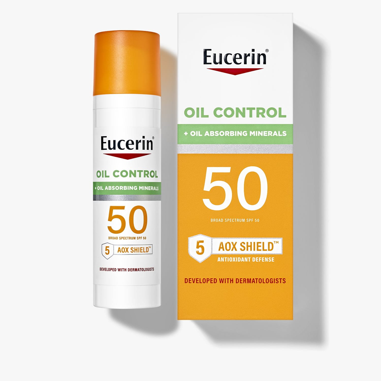 Eucerin Oil Control + Oil Absorbing Minerals SPF 50 Sunscreen - Luvia ...