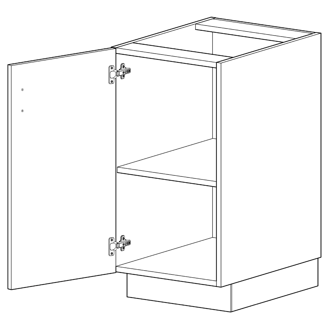 Luxe Casework Base Veterinary Cabinets