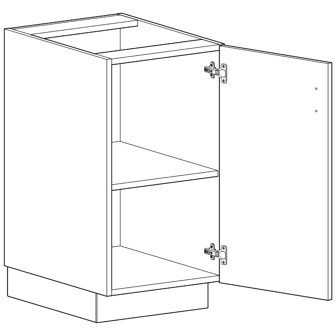 Luxe Casework Base Veterinary Cabinets