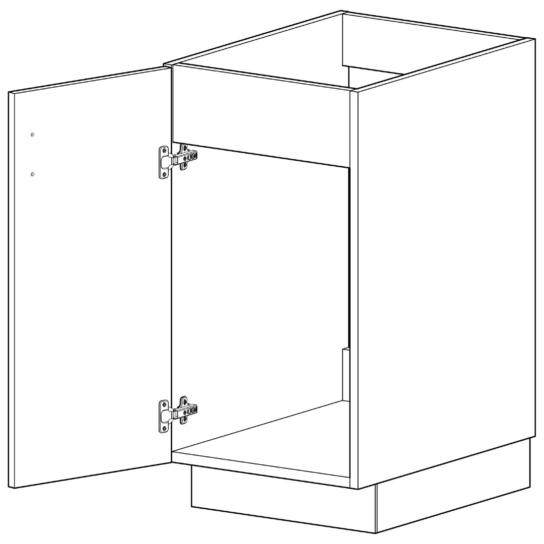 Luxe Casework Base Veterinary Cabinets