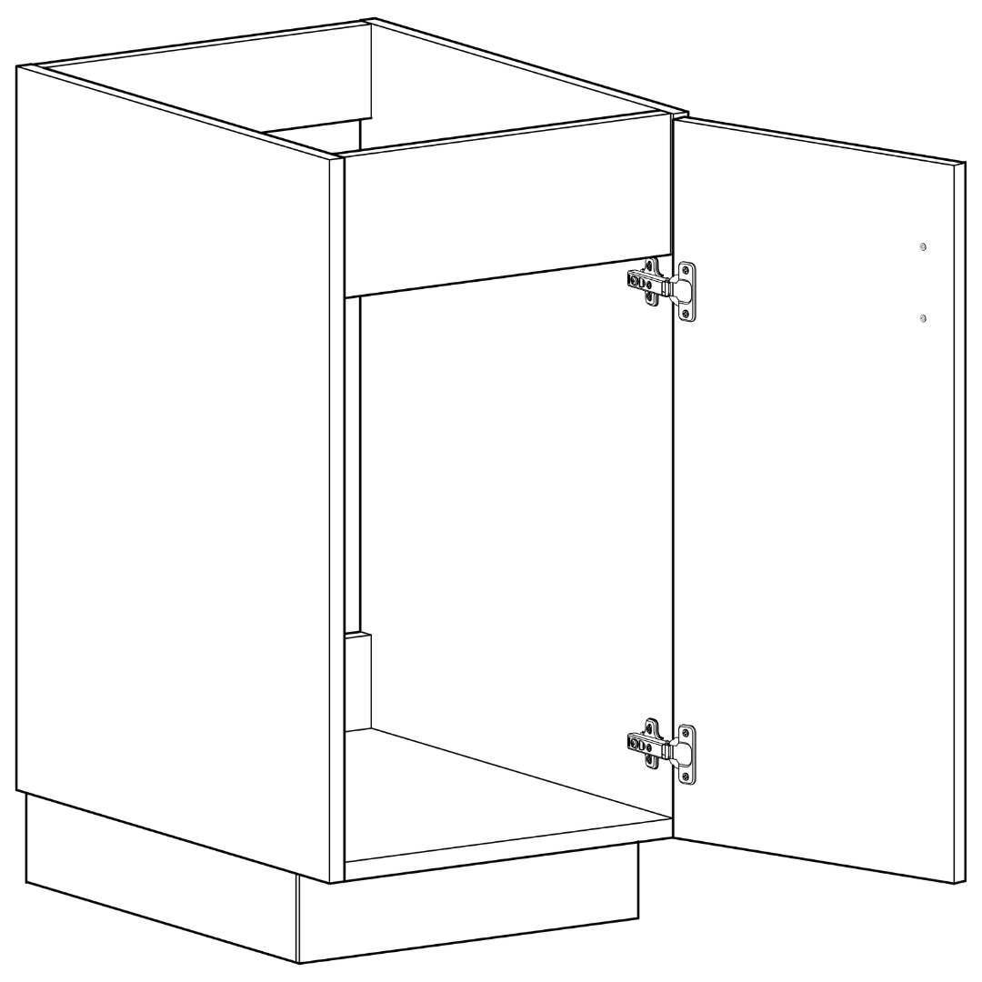 Luxe Casework Base Veterinary Cabinets