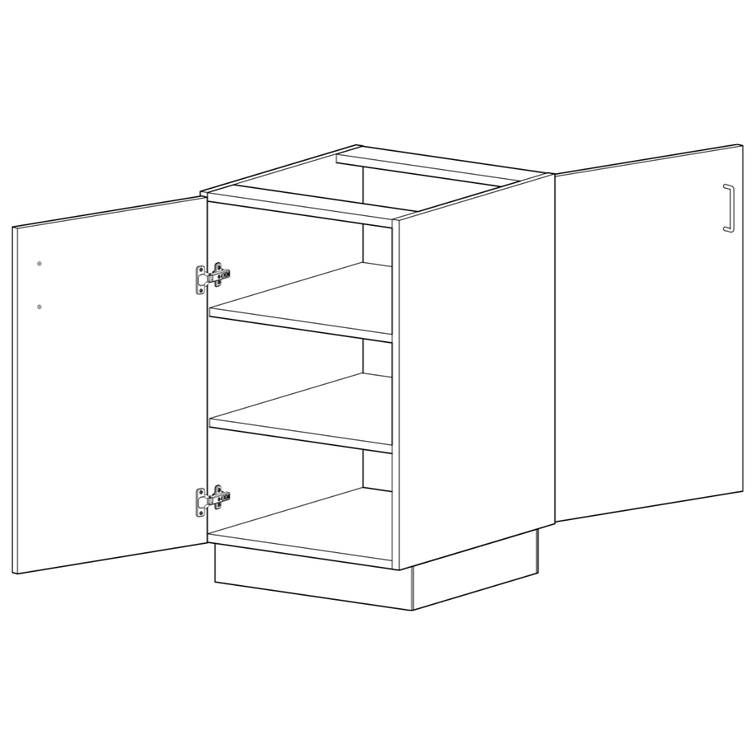 Luxe Casework Base Veterinary Cabinets