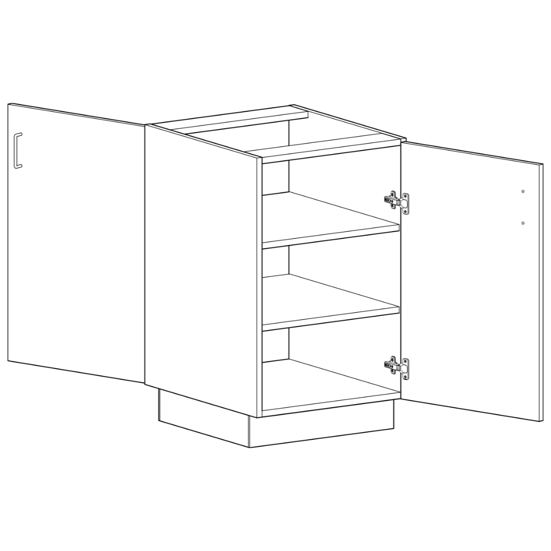 Luxe Casework Base Veterinary Cabinets