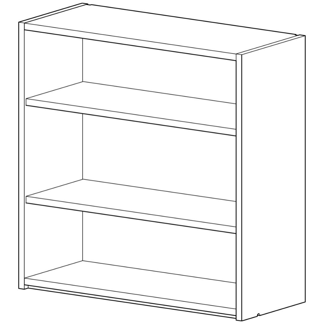 Luxe Casework Wall Mounted Veterinary Cabinets