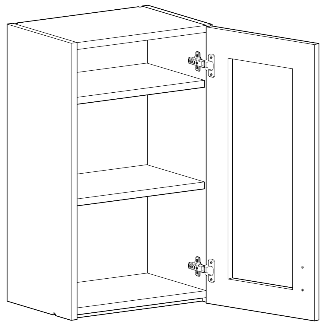 Luxe Casework Wall Mounted Veterinary Cabinets