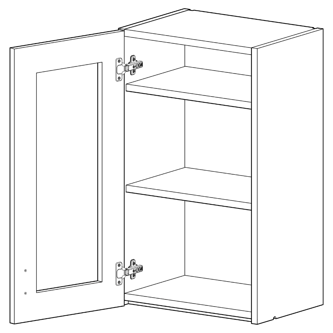 Luxe Casework Wall Mounted Veterinary Cabinets