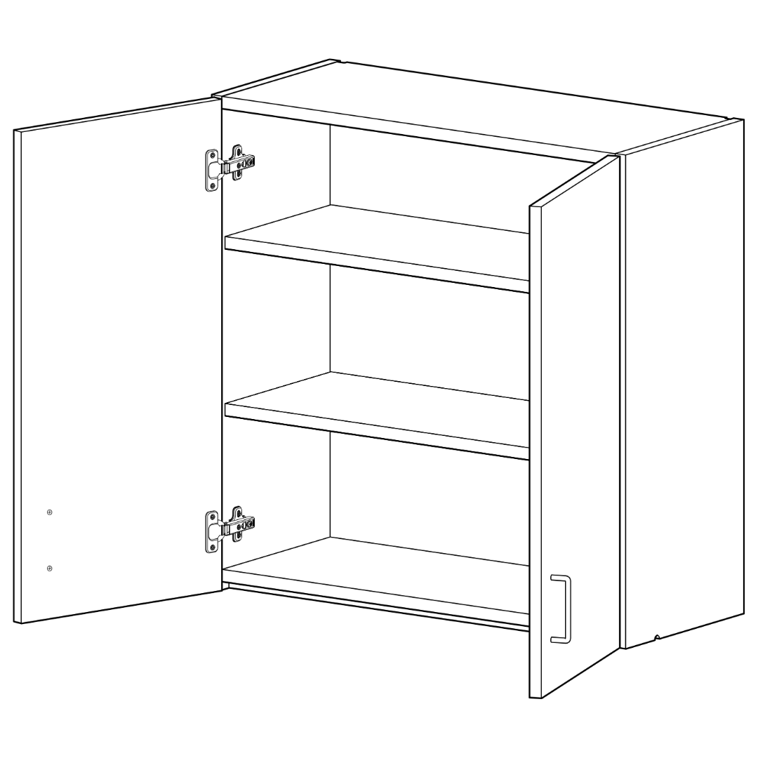 Luxe Casework Wall Mounted Veterinary Cabinets