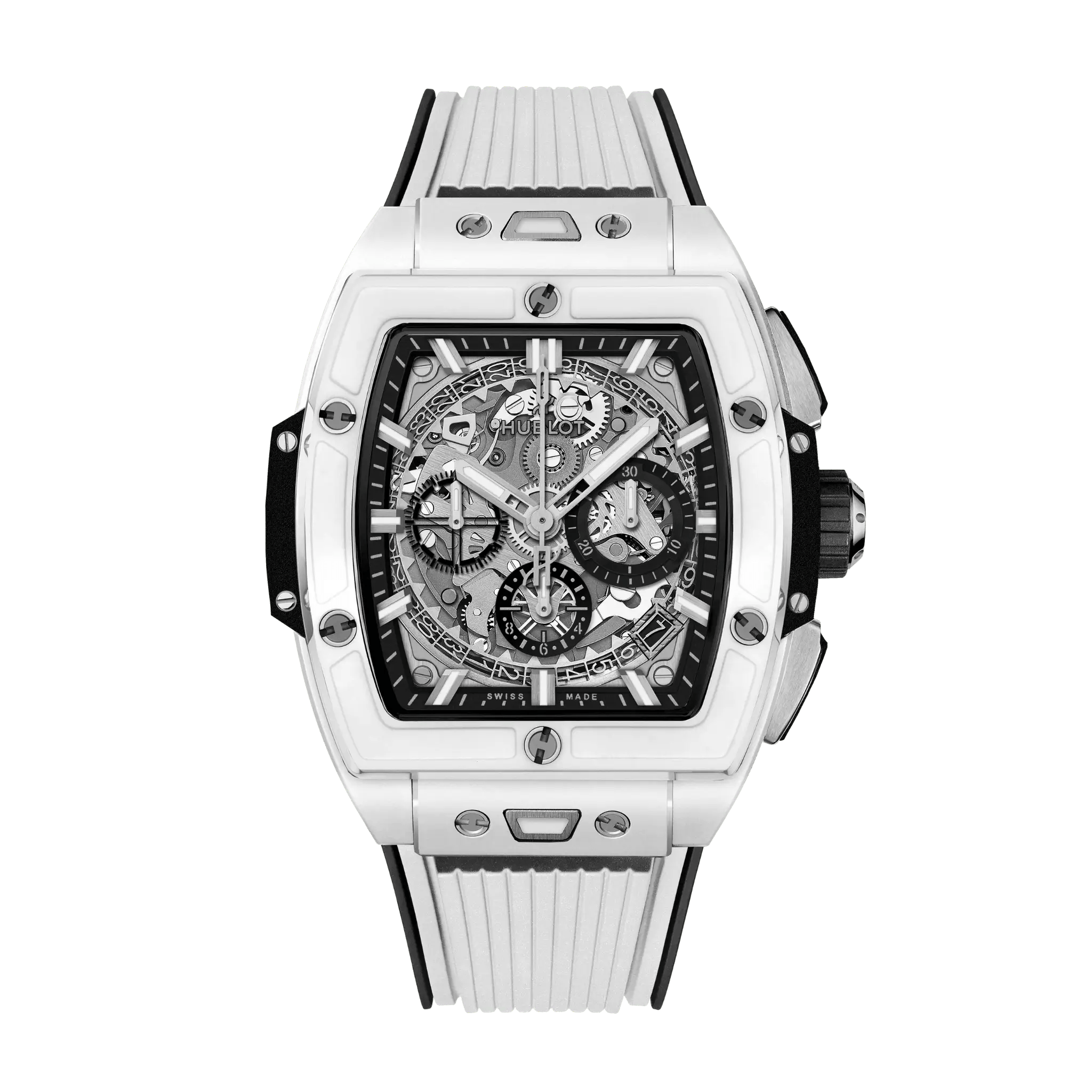Hublot Spirit Of Big Bang White Ceramic 42MM 642.HX.0170.RX -【BBF】Custom Integrated HUB4700 Chronograph Caliber