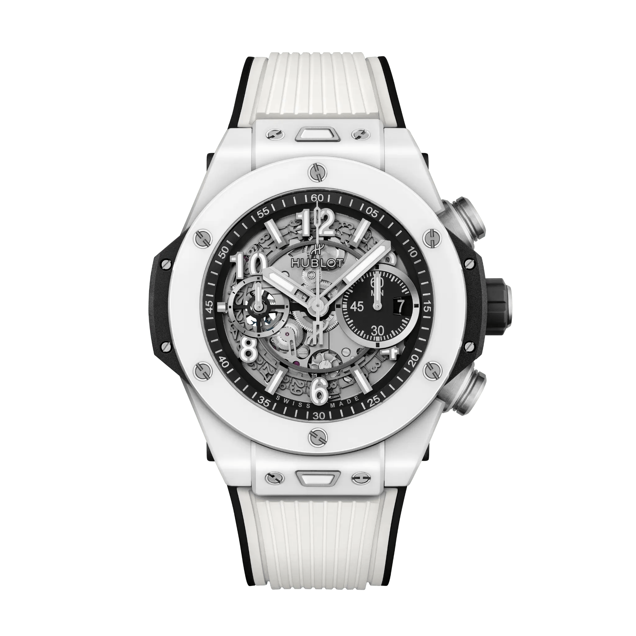 Hublot Big Bang Unico White Ceramic 421.HX.1170.RX -【BBF】Custom Integrated HUB1280 Chronograph Caliber