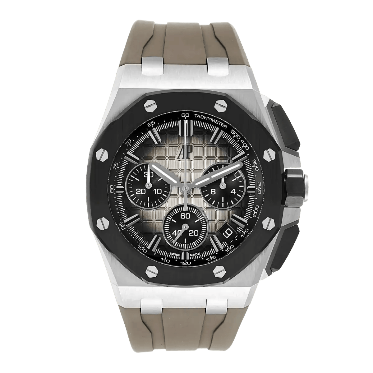 Audemars Piguet Royal Oak Offshore 26420SO.OO.A600CA.01 Chronograph Smoked Light Brown Dial Super Clone 1:1 Replica Watch 43MM -【APSF】Cal.4401 Movement
