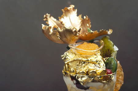 The answer for at least some of them is to spen. Gold leaf is most expensive food in the world for $15,000 per pound! : Luxurylaunches