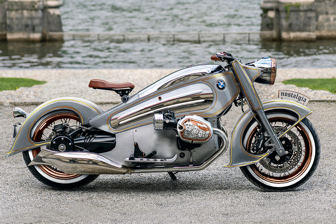 This art deco inspired limited edition bmw motorcycle is finished in
