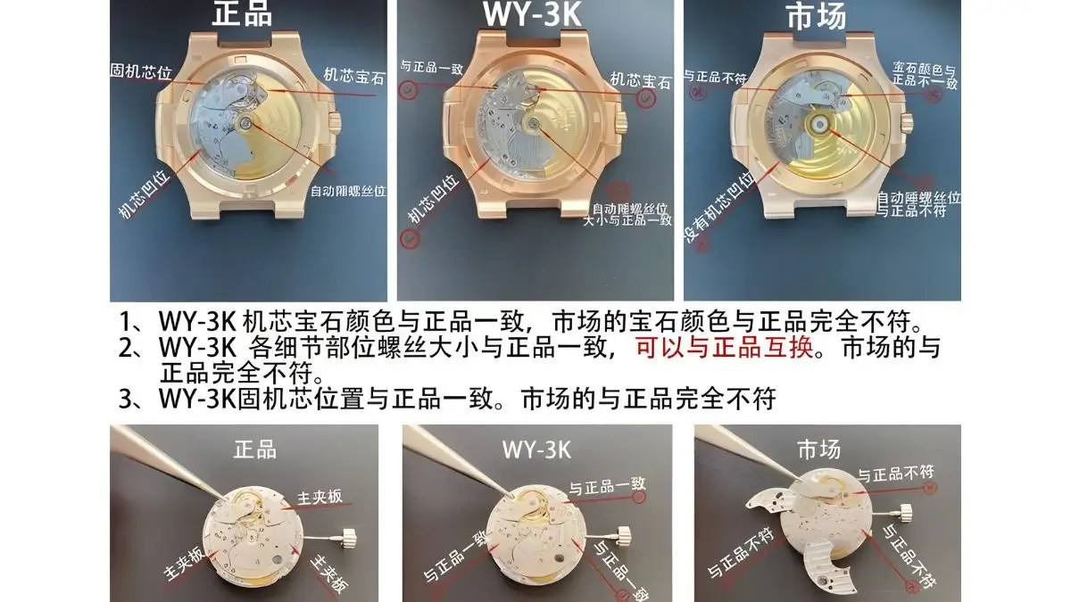 3K Top Patek Philippe Nautilus Replica Watches
