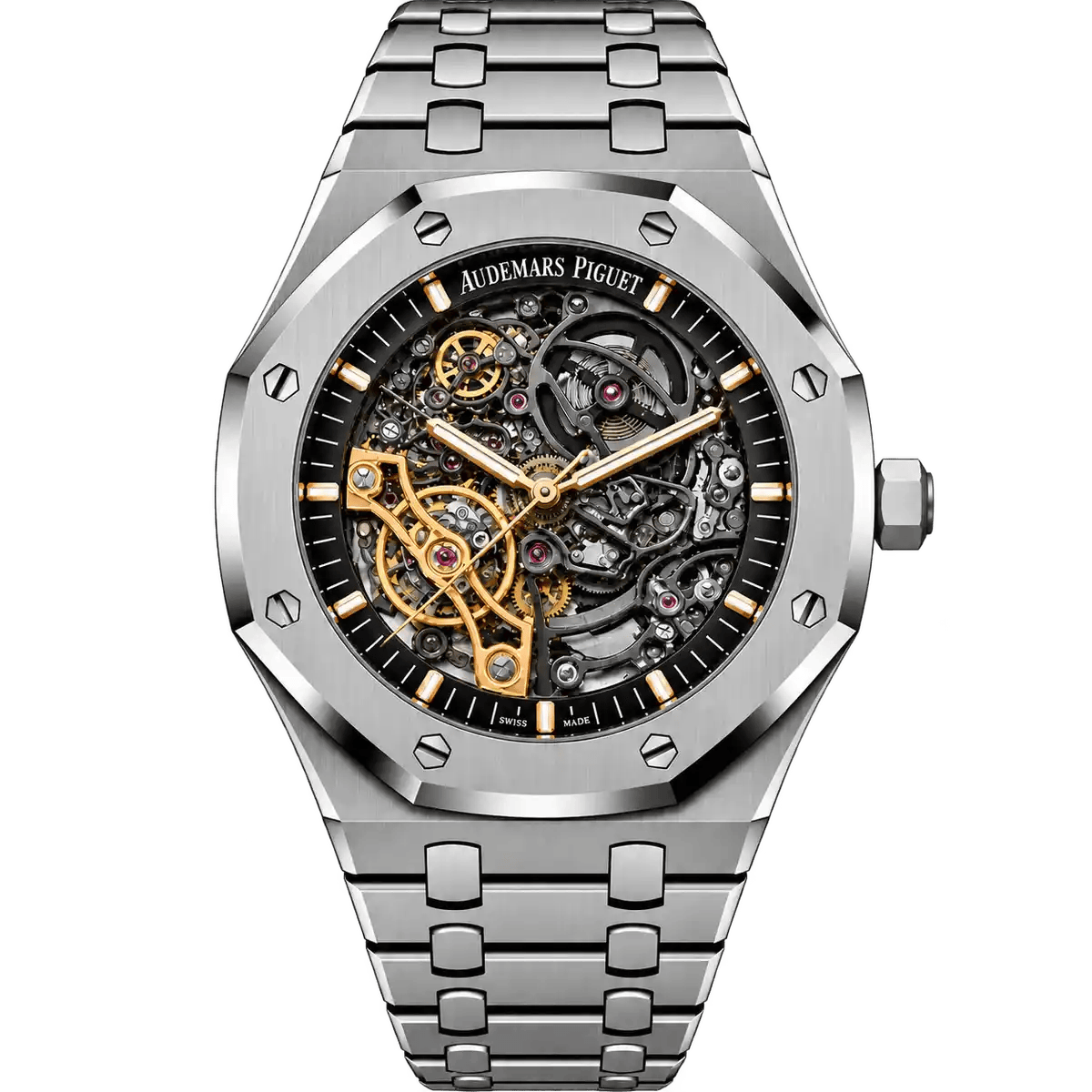 Royal Oak THBF Skeleton dial Silver
