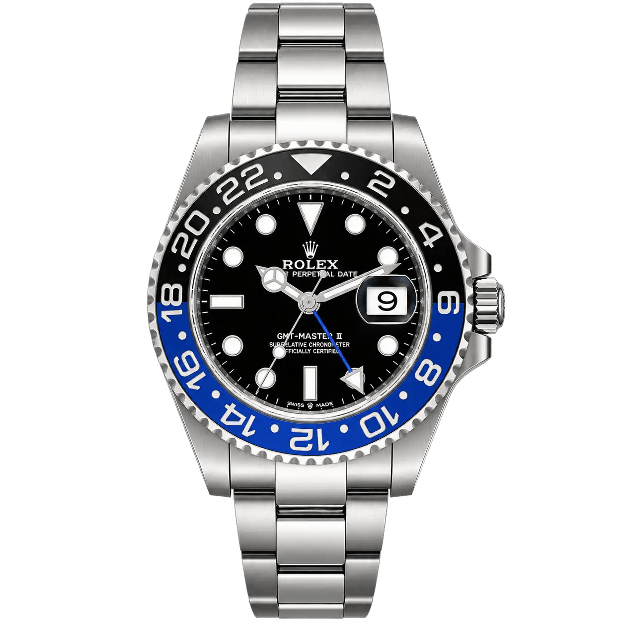 Rolex- GMT-Master II 126710- Black/Blue Ceramic Bezel