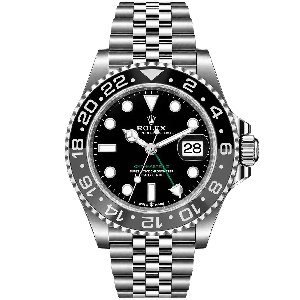 Rolex GMT-Master II 126710 Black/Grey Ceramic Bezel