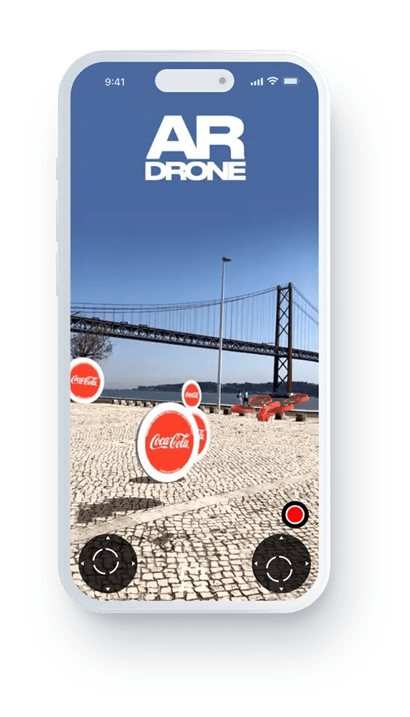 AR drone game