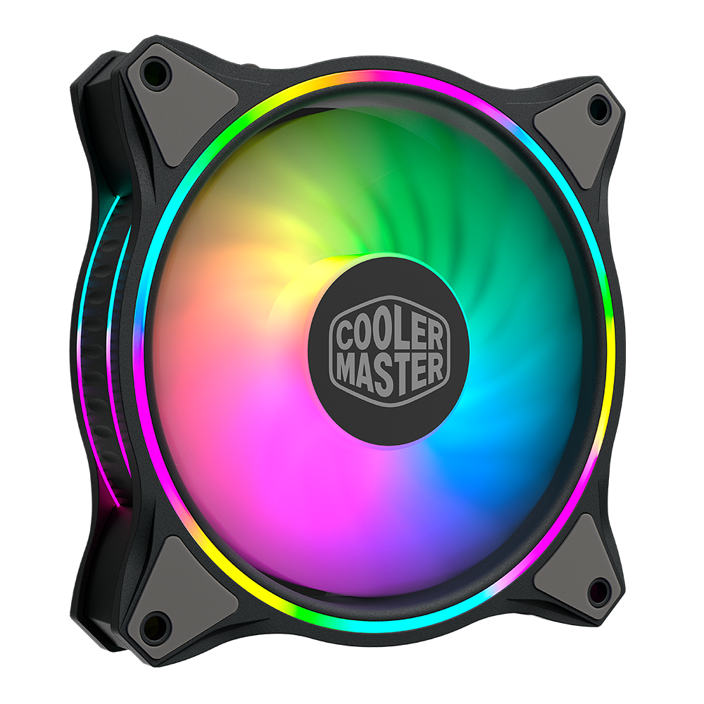CoolerMaster MasterFan MF120 Halo 3in1 RGB Case Fans Gaming