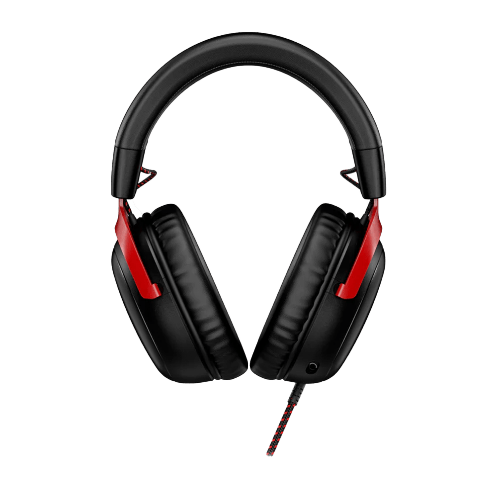 HP HyperX Cloud III Gaming Headset Wired /7.1 Sound/Over-Ear - black/red 727A9AA