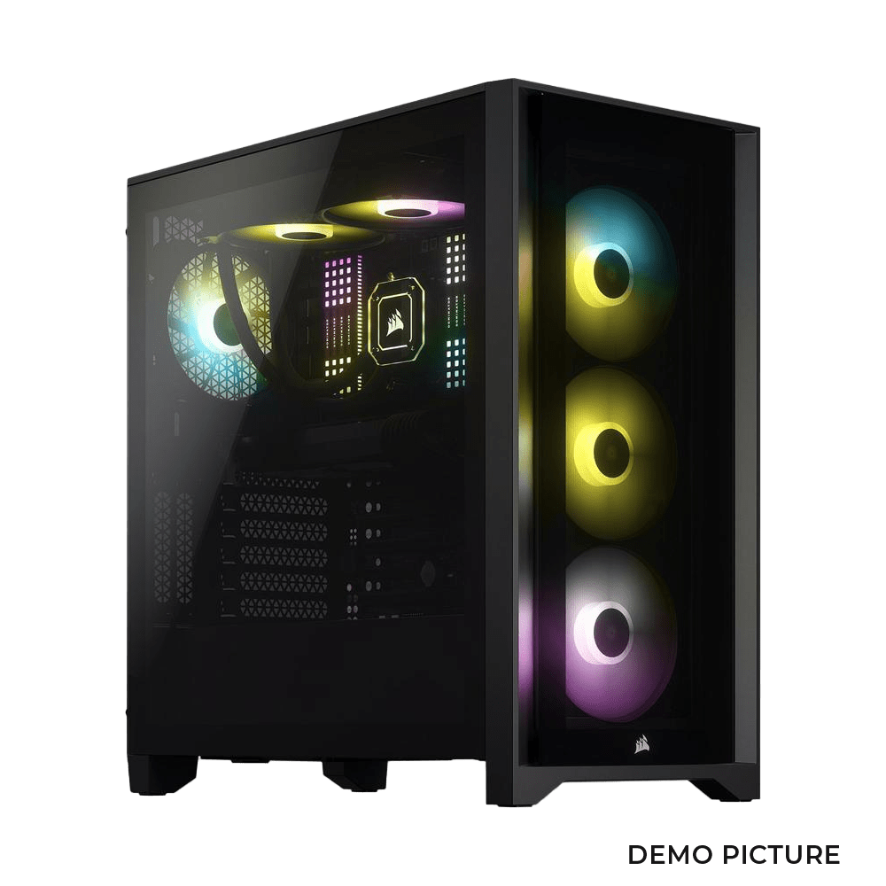 Corsair iCue 4000X TG RGB ATX Black | Gaming Case