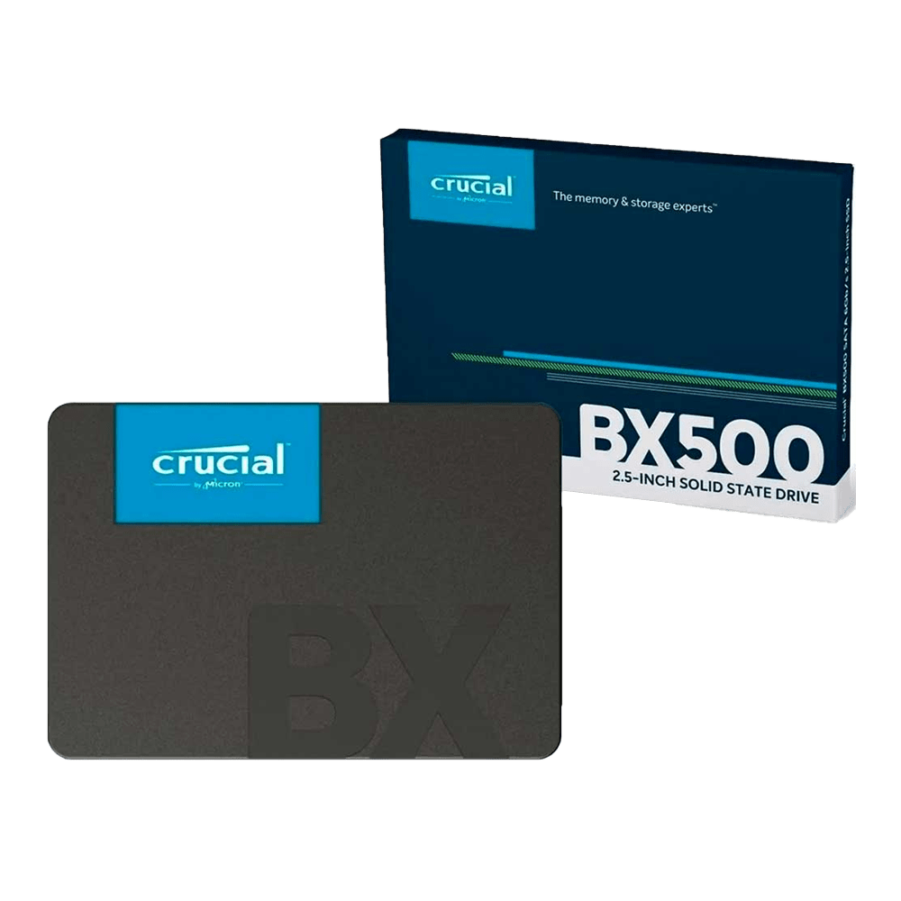 Crucial BX500 500GB 3D NAND SATA 2.5-inch SSD Crucial BX500 500GB 3D NAND SATA 2.5-inch SSD
