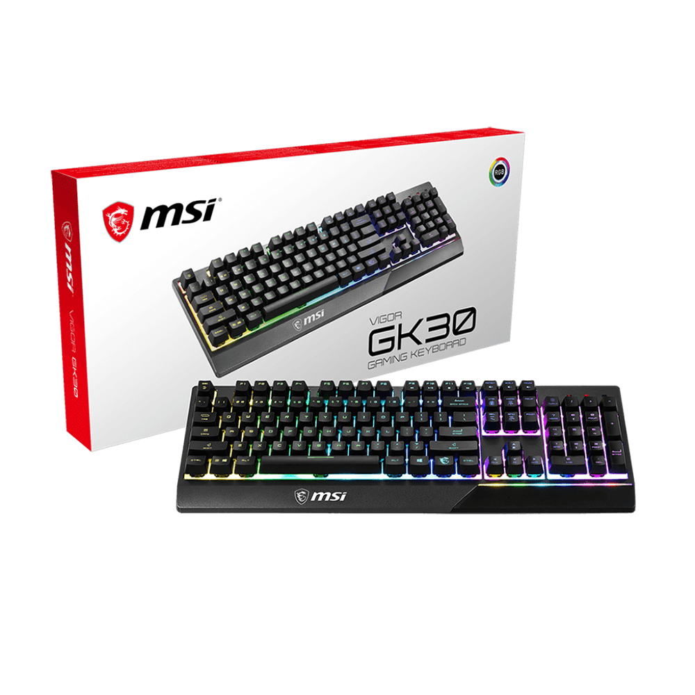 MSI Vigor GK30 Gaming RGB Keyboard