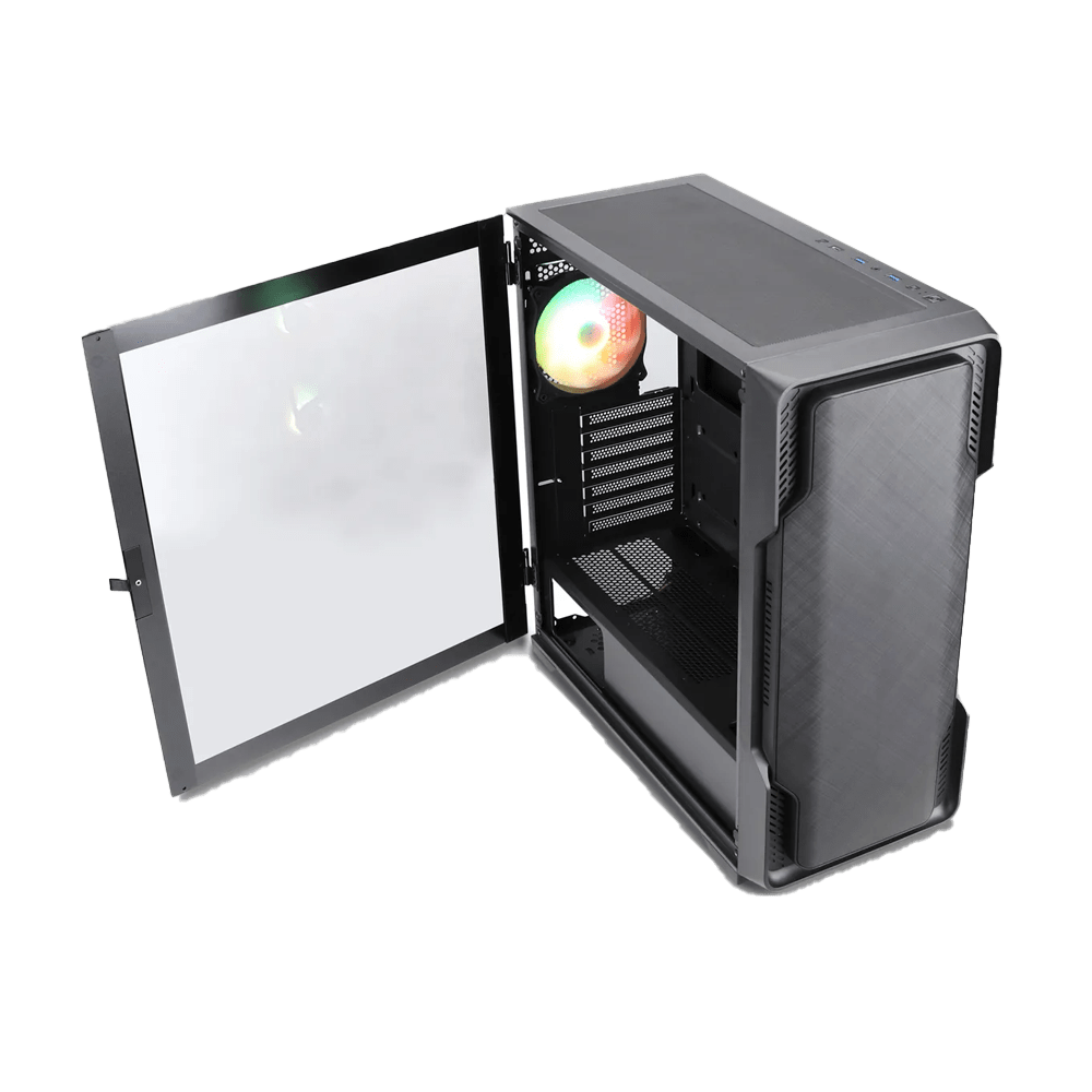 Nanoxia DS-9G ARGB Black USB-C TG | MidTower ATX