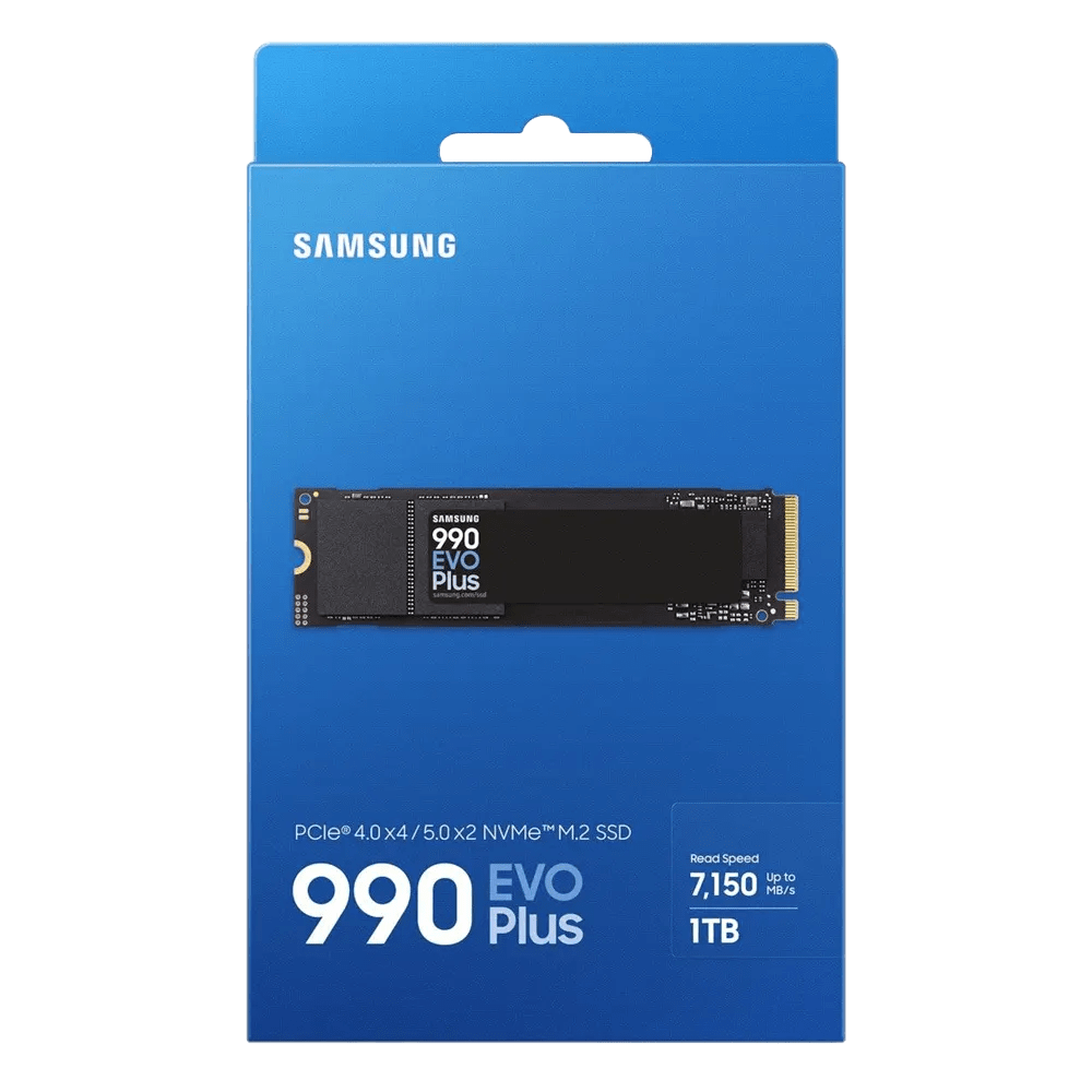 1TB Samsung 990 Evo Plus M.2 NVMe 5.0 7150MB/s