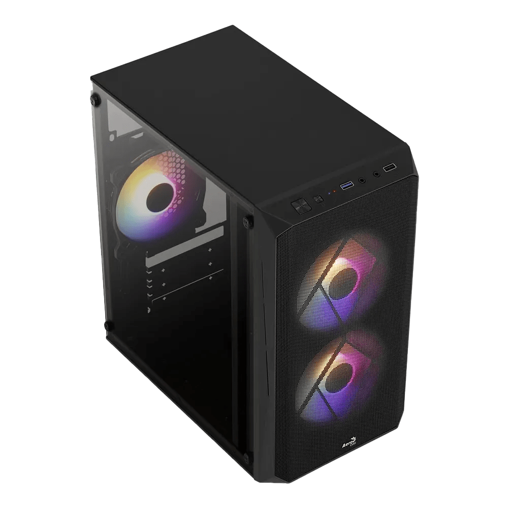 AeroCool CS170 V2 Fixed RGB Mesh | Gaming M-ATX