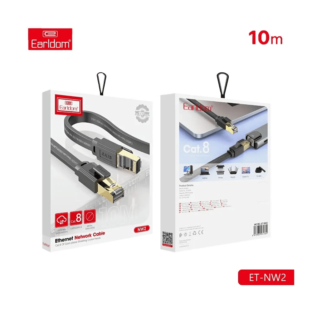 10M Cat8 Ethernet Cable Earldom 2000MHz | NW2