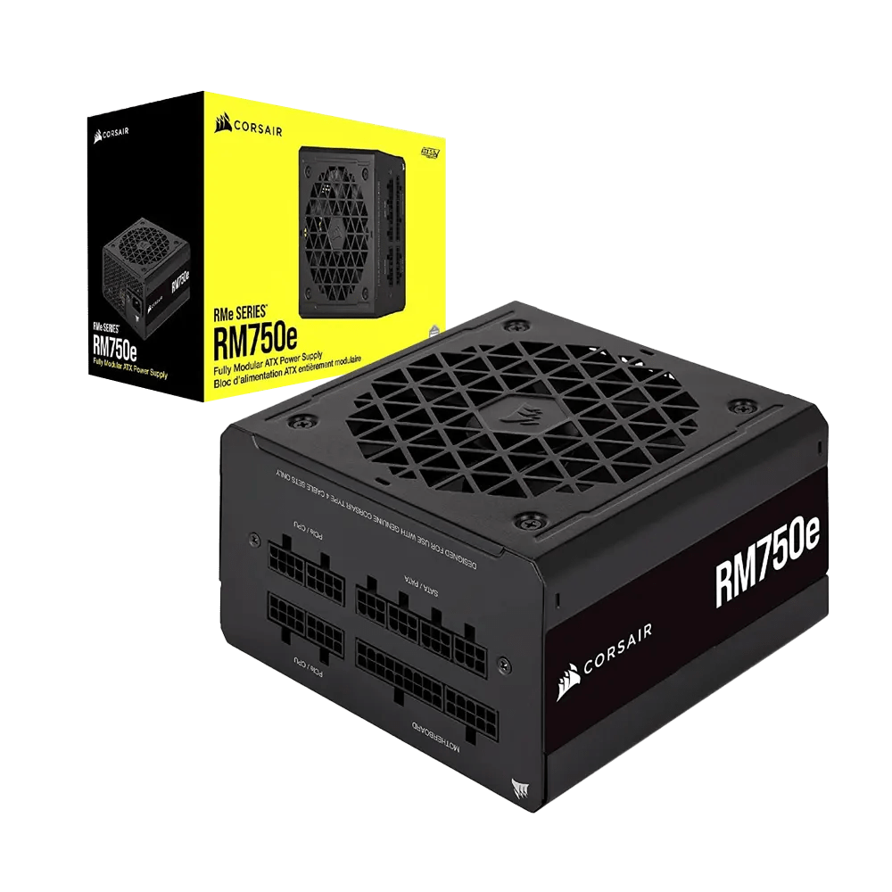 Corsair 750W RMe RM750E Modular 80+ Gold | Gaming Black