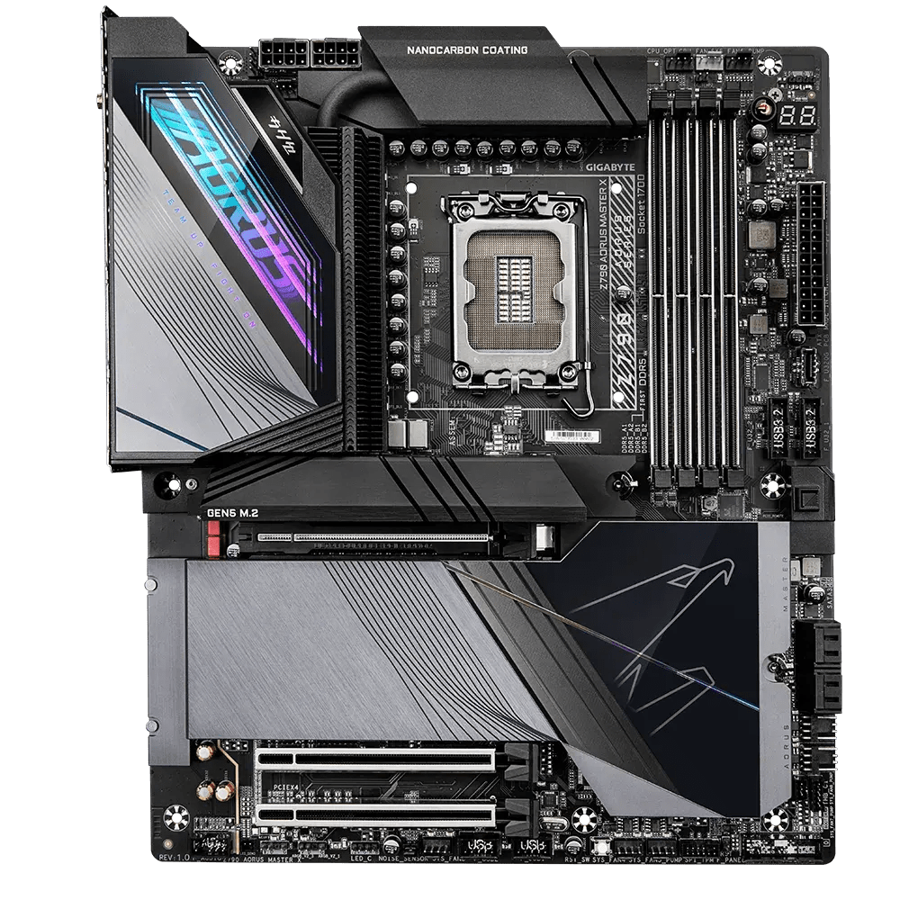 GIGABYTE Z790 AORUS MASTER X WIFI7 Intel S1700 DDR5 - Figura 2