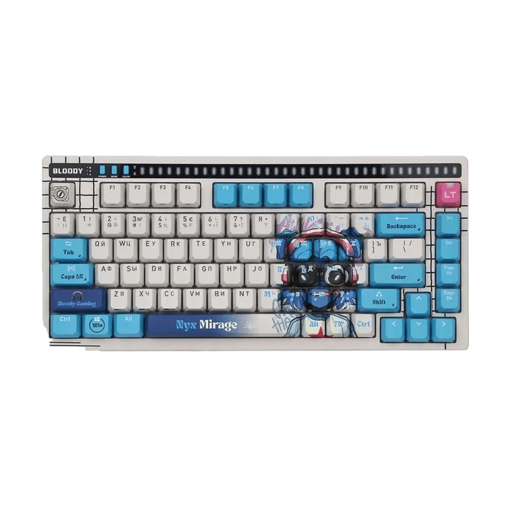 Bloody NyxMirage AT75 Alpha Mechanical Optical Switch Gaming RGB