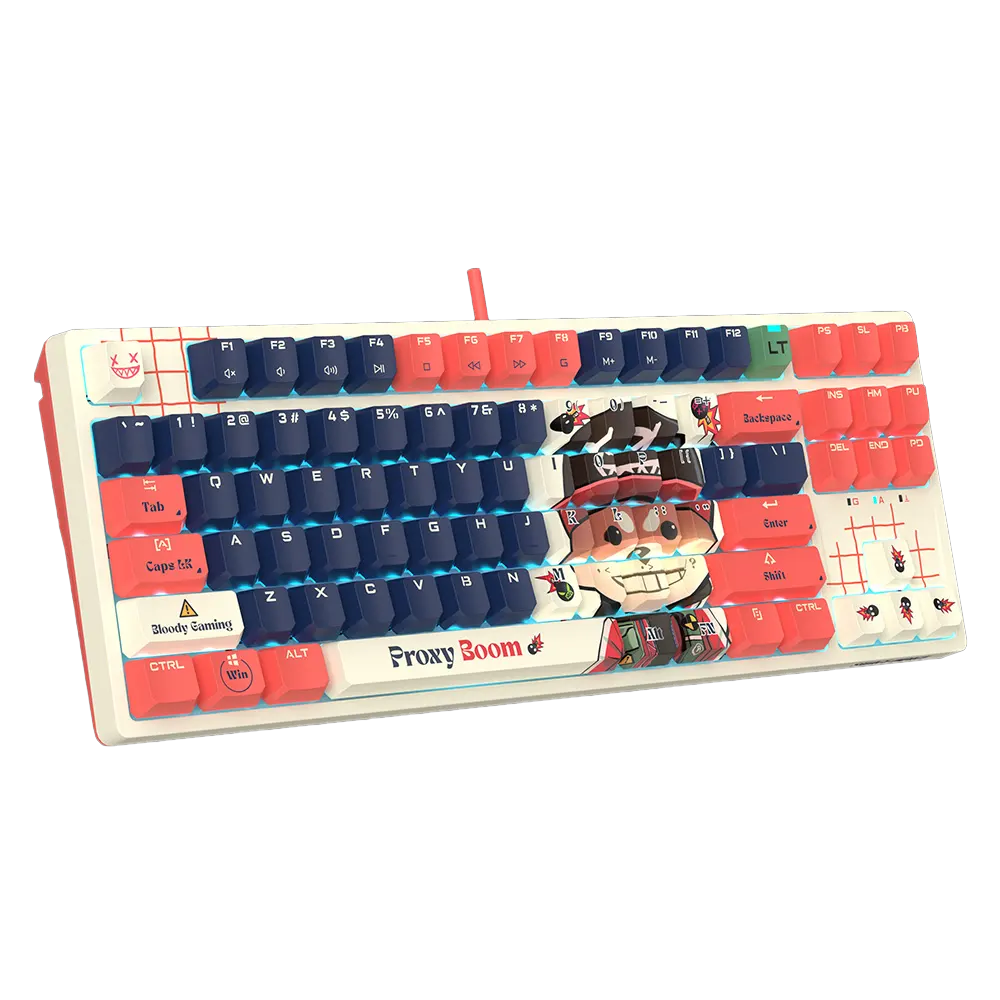 Bloody Proxy Boom AT87 Alpha Mechanical Optical Switch Gaming RGB - Figura 2