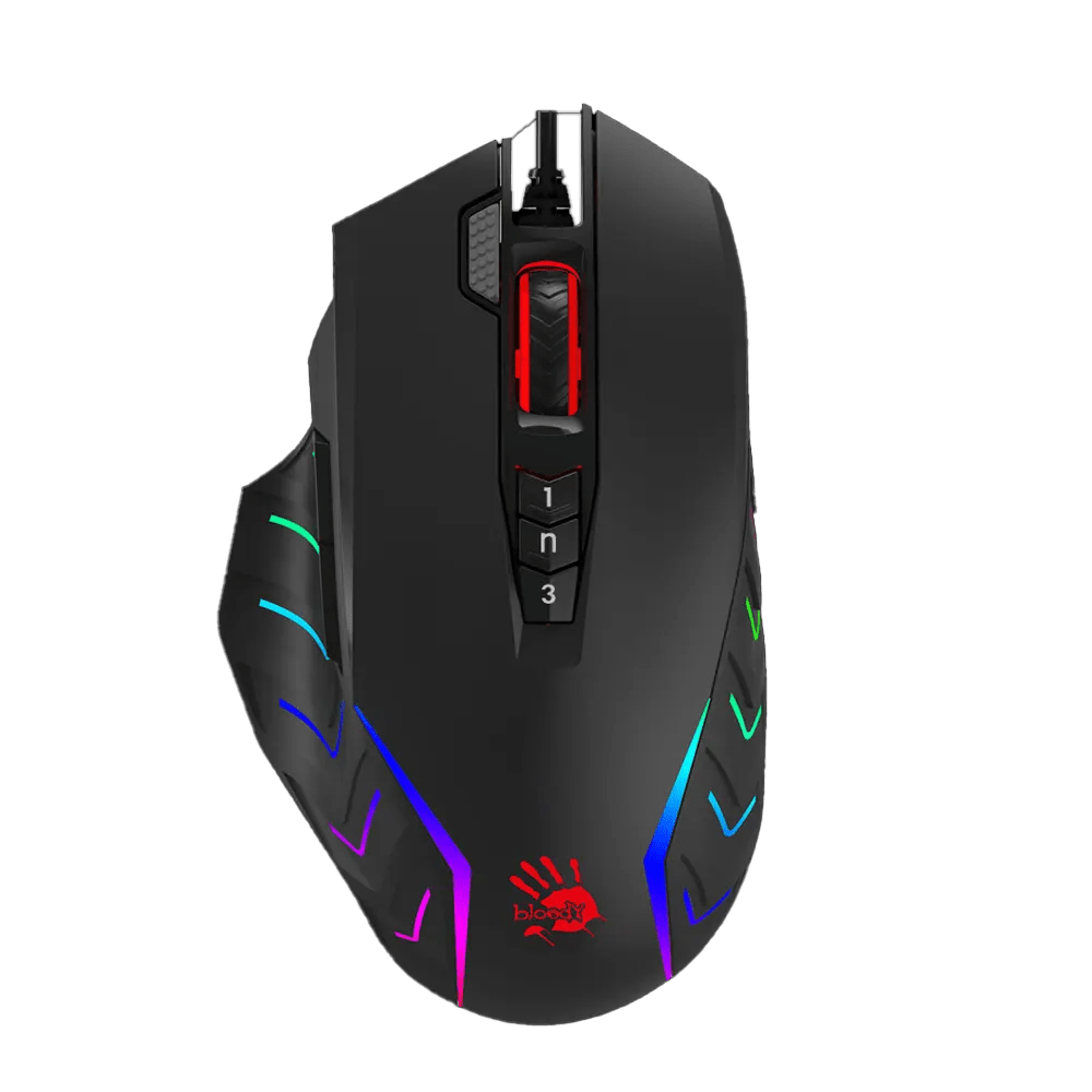 Bloody J95s-2Fire RGB Animation Gaming Mouse