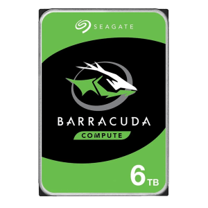 Seagate Barracuda 6TB 3.5" Serial ATA III