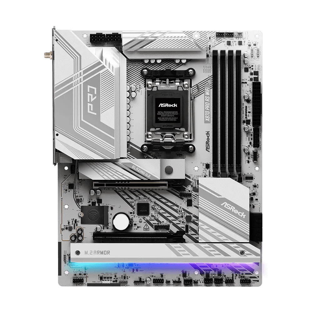 ASRock X870 Pro RS WiFi RGB | Gaming AM5 ATX - Figura 2