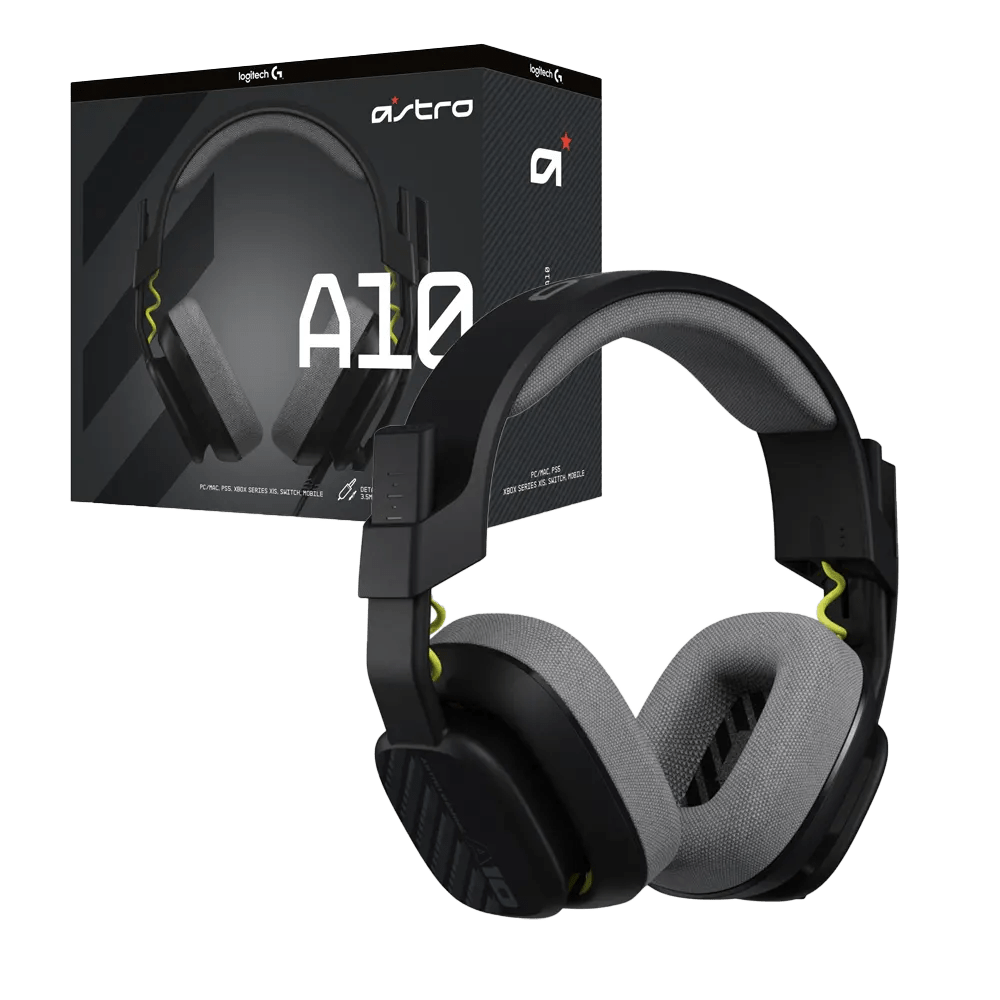 Logitech Astro Gaming A10 Gen 2 Headset wired Black