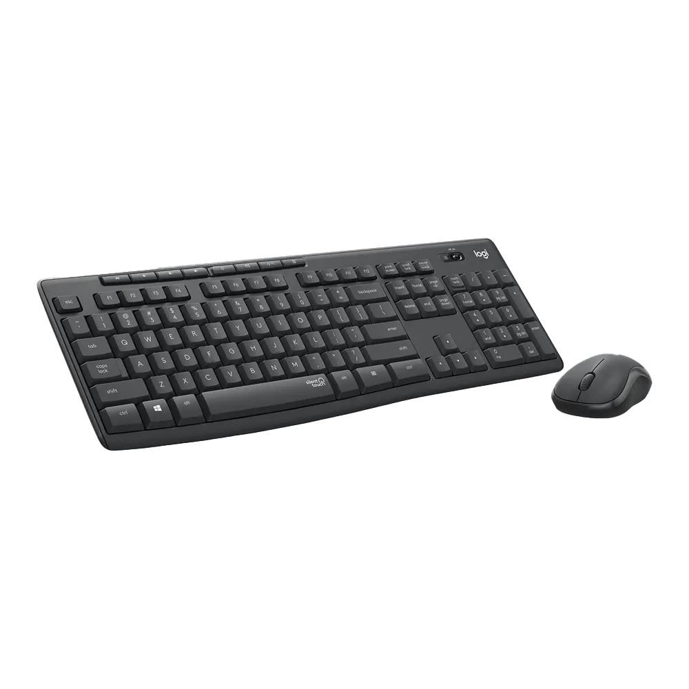 Logitech MK295 Silent Graphite Wireless Keyboard Mouse Combo - Figura 2
