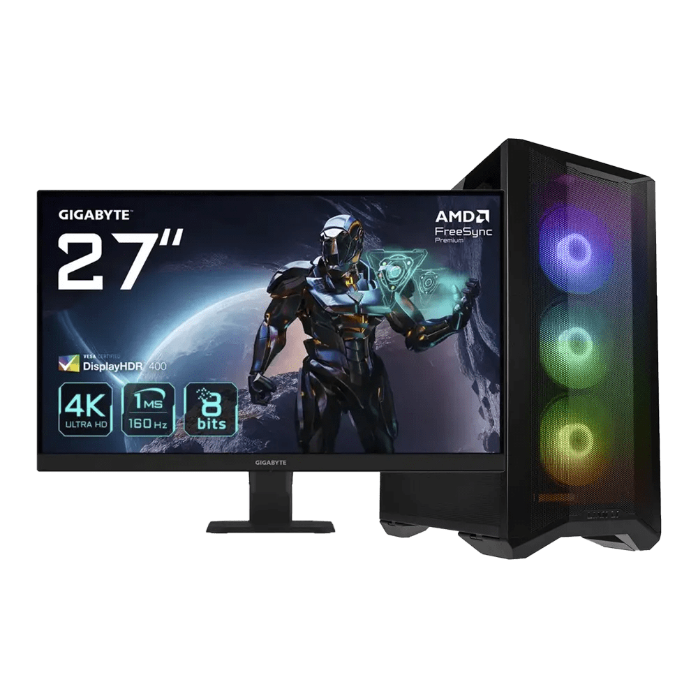 Ryzen ELITE 4K Gaming RGB PC Ryz 9 9950X RX 9070XT 27″ 4K 160Hz Ryzen ELITE 4K Gaming RGB PC Ryz 9 9950X RX 9070XT 27" 4K 160Hz