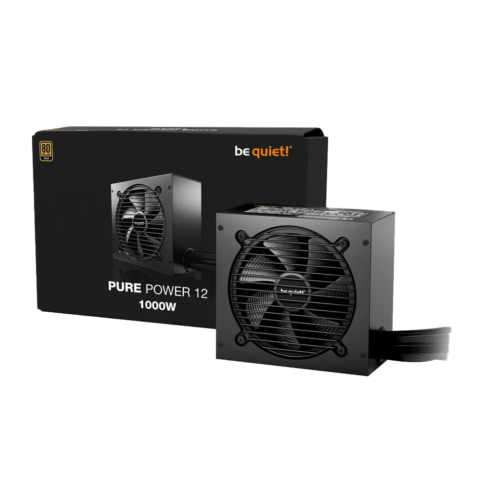 be quiet! PURE POWER 12 1000W Silent Essential 80+ Gold