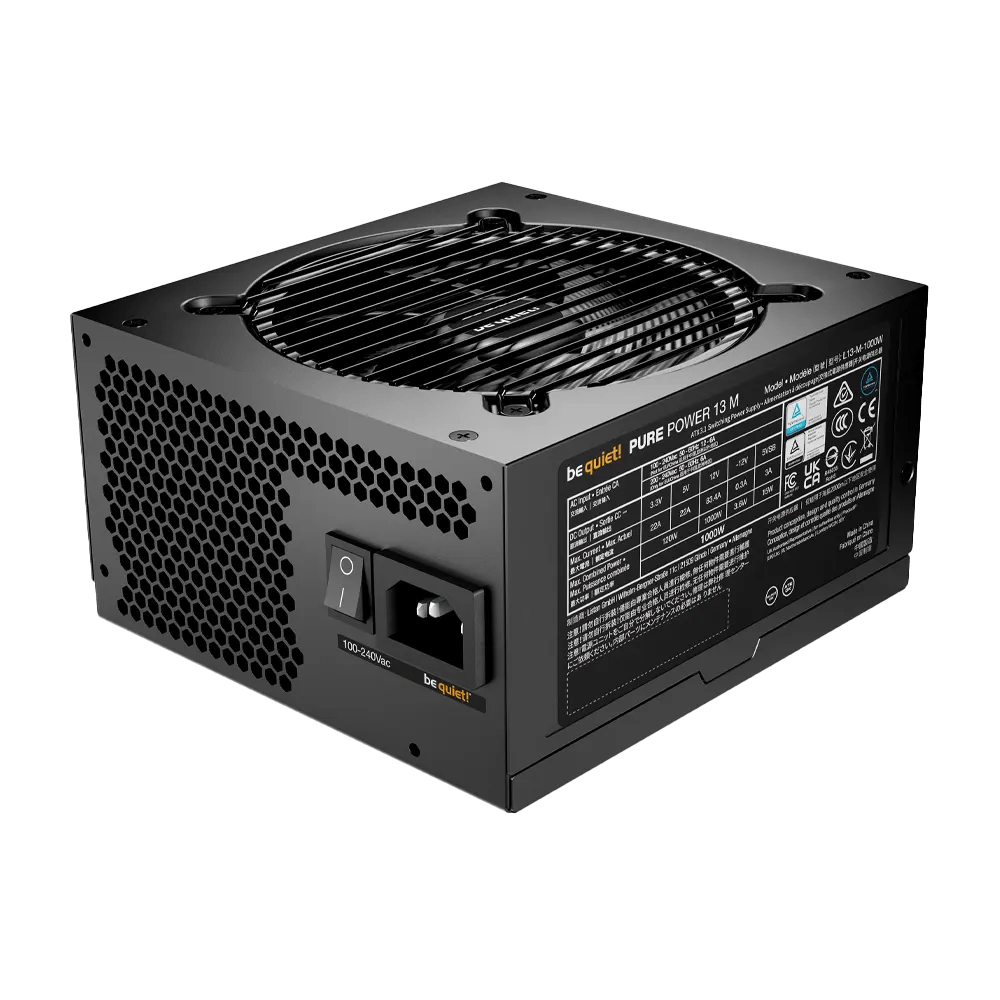 be quiet! Pure Power 13 M 1000W 80+ Gold Modular - Figura 3