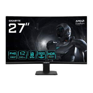 GIGABYTE Gaming Curved 27" 240Hz FHD Black | GS27FC2