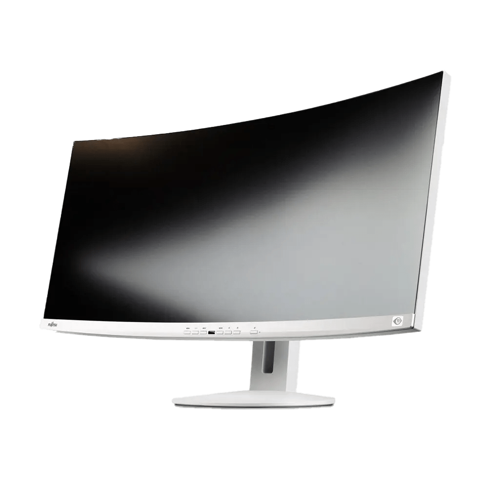 Fujitsu 34" UltraWide Curved 2K QHD 100Hz 10Bit White | Used PRO - Figura 2