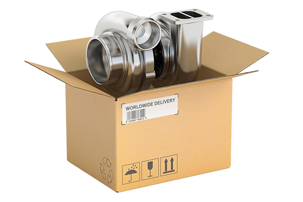 Corrugated Shipping Box for Car Parts