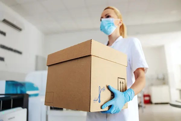 Medical Supplies Shipping Boxes