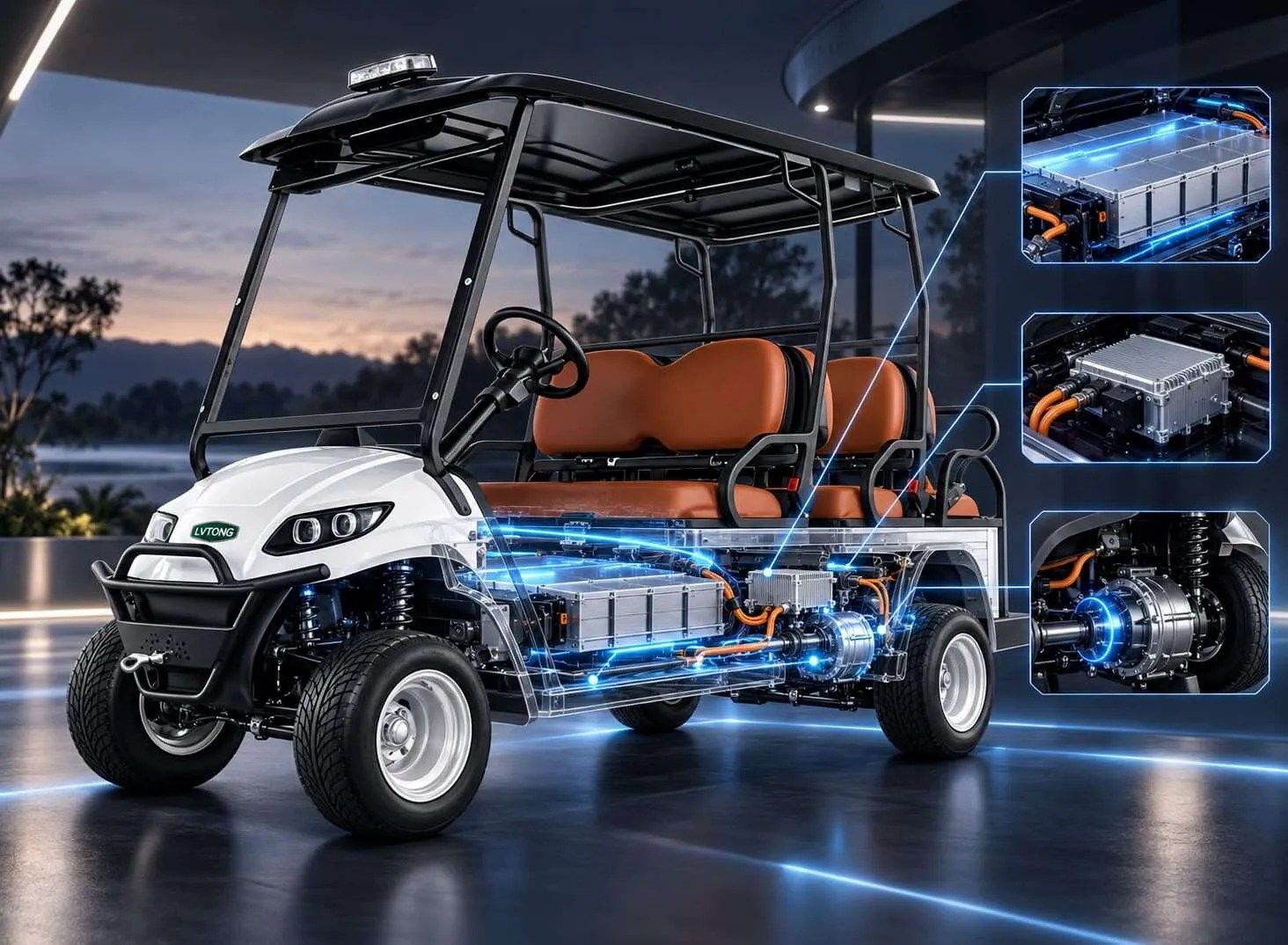 Canaan Avalon Nano 3s 完動品　マイニングマシン純正ホワイト A627.2 2 Seater Electric Golf Cart | Lvtong