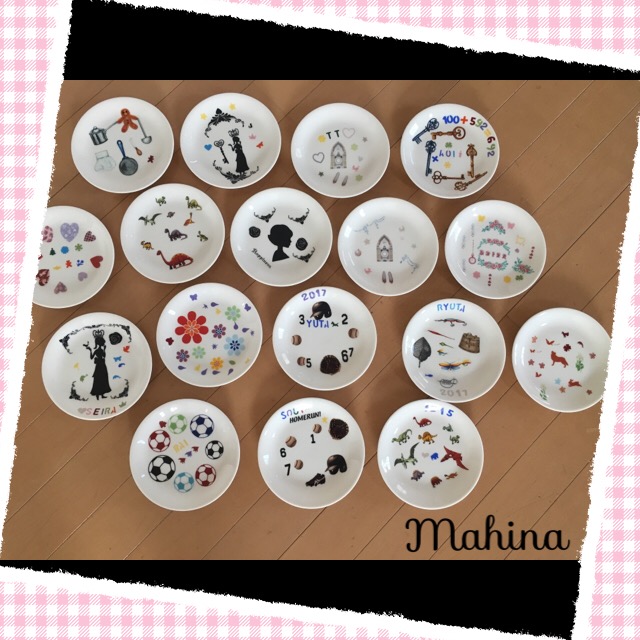 ポーセラーツ作品