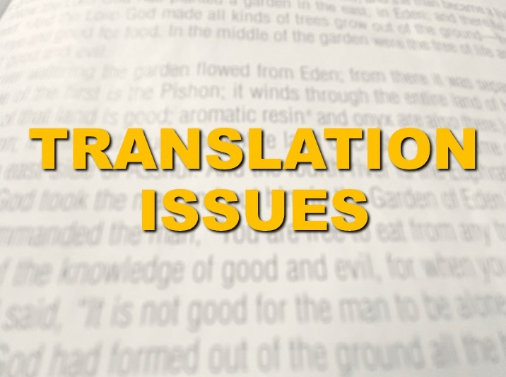 Translation Problems