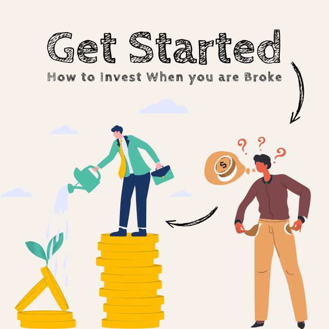 How to invest when you're broke